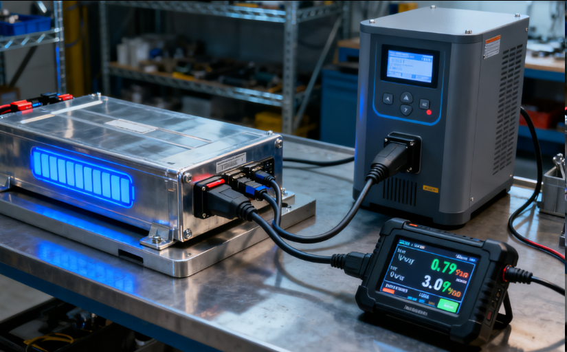 電池包充電機(jī)匹配檢測(cè)