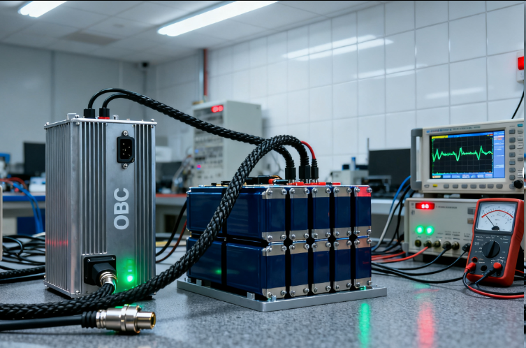OBC 與電池匹配測(cè)試