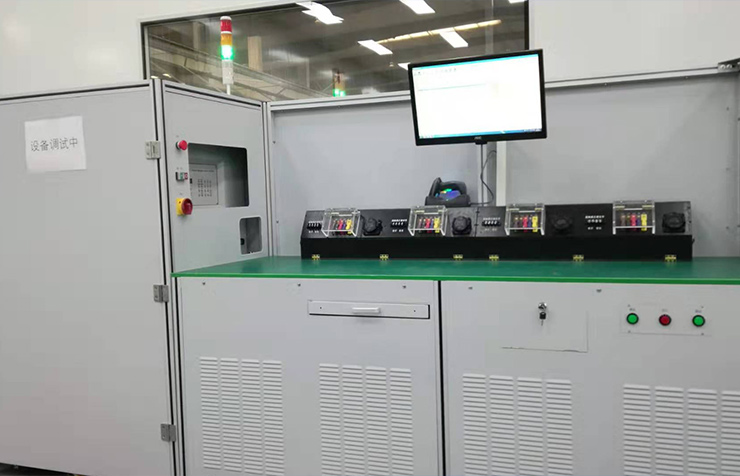 大事記，行業(yè)首家四合一交流充電樁自動化測試系統(tǒng)投入使用